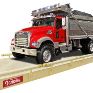 ARMOR steel deck truck scale with digital SmartCells