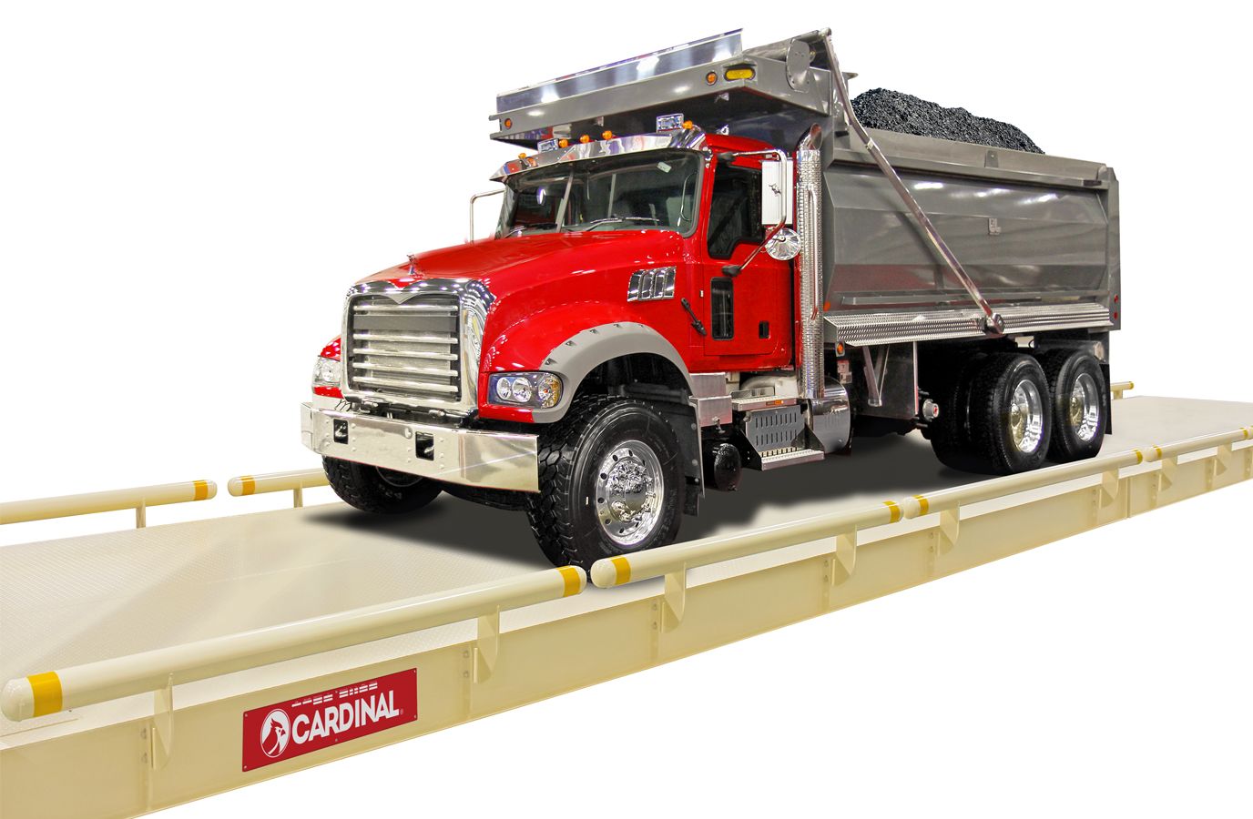 ARMOR steel deck truck scale with digital SmartCells