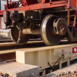 LPRA low-profile railroad track scale