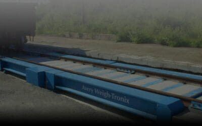 Railroad Low Profile Above Ground Rail Scale