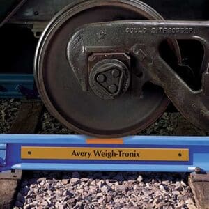 Weighline train and rail weighing scale