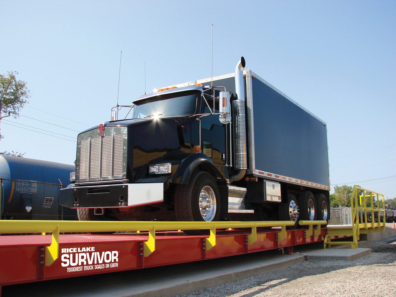 SURVIVOR OTR steel deck truck scale